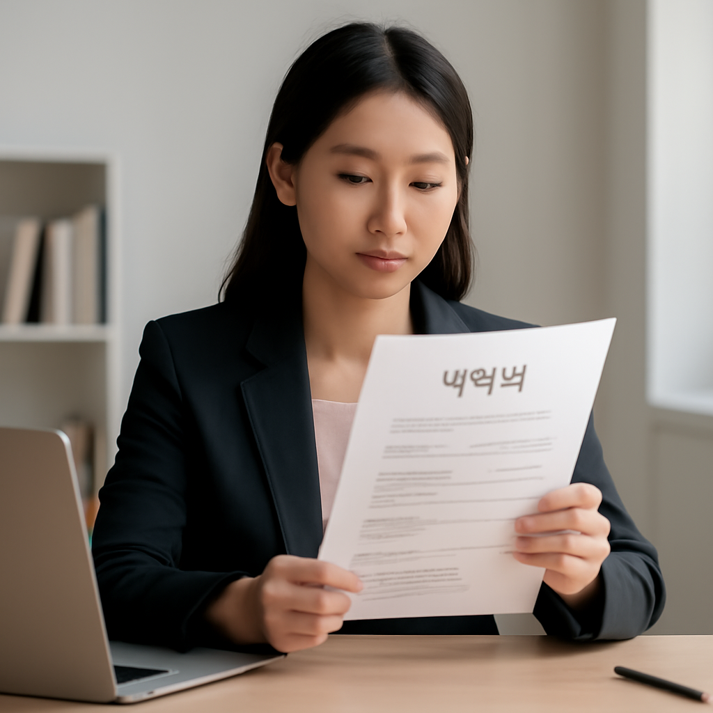 신입이력서 대표 이미지